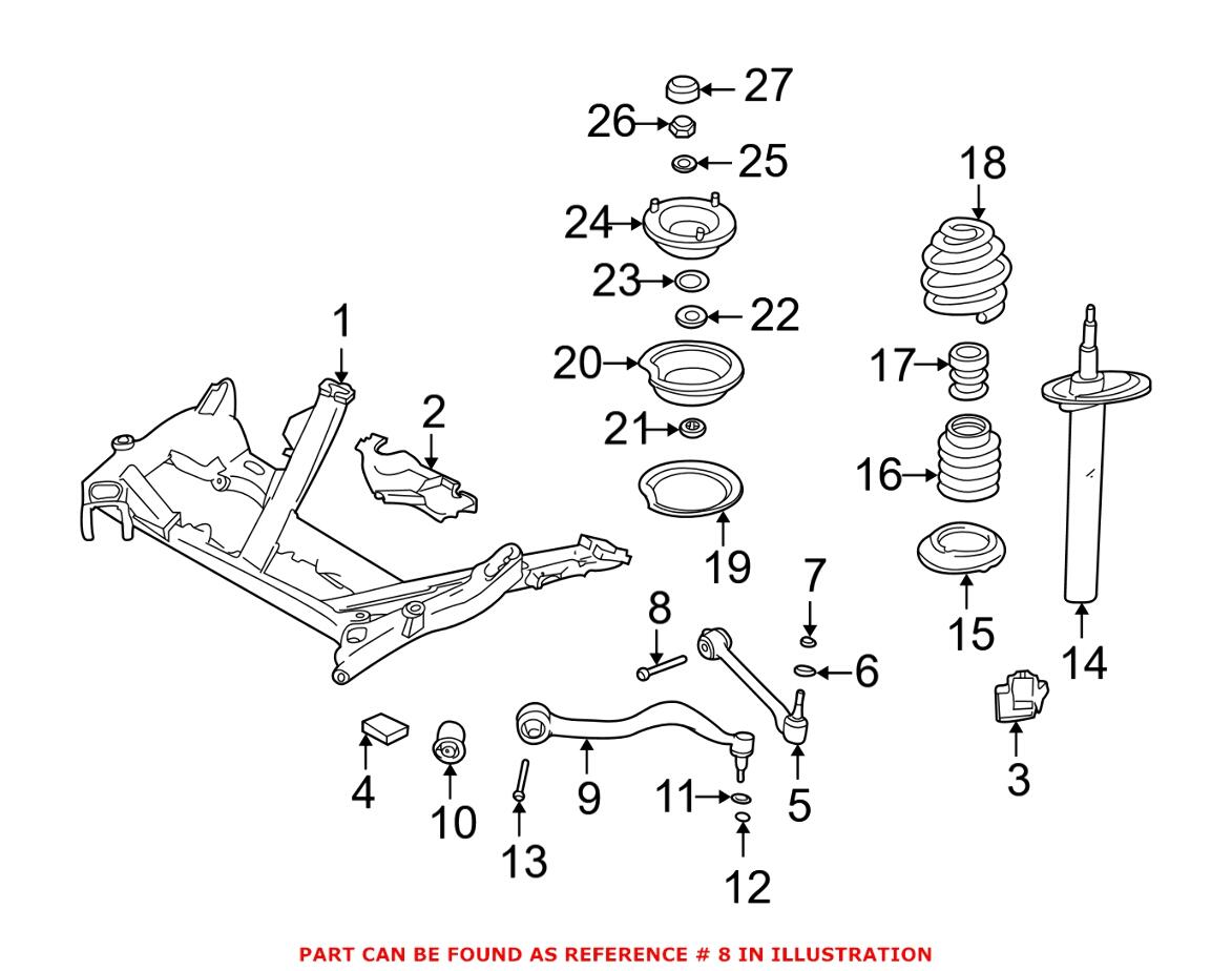 BMW Hex Bolt (M12x1.5x95) 31306779823